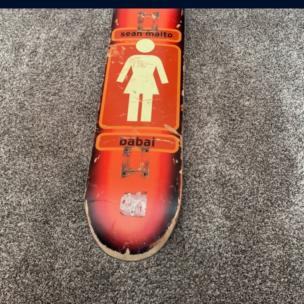 Girl skateboard